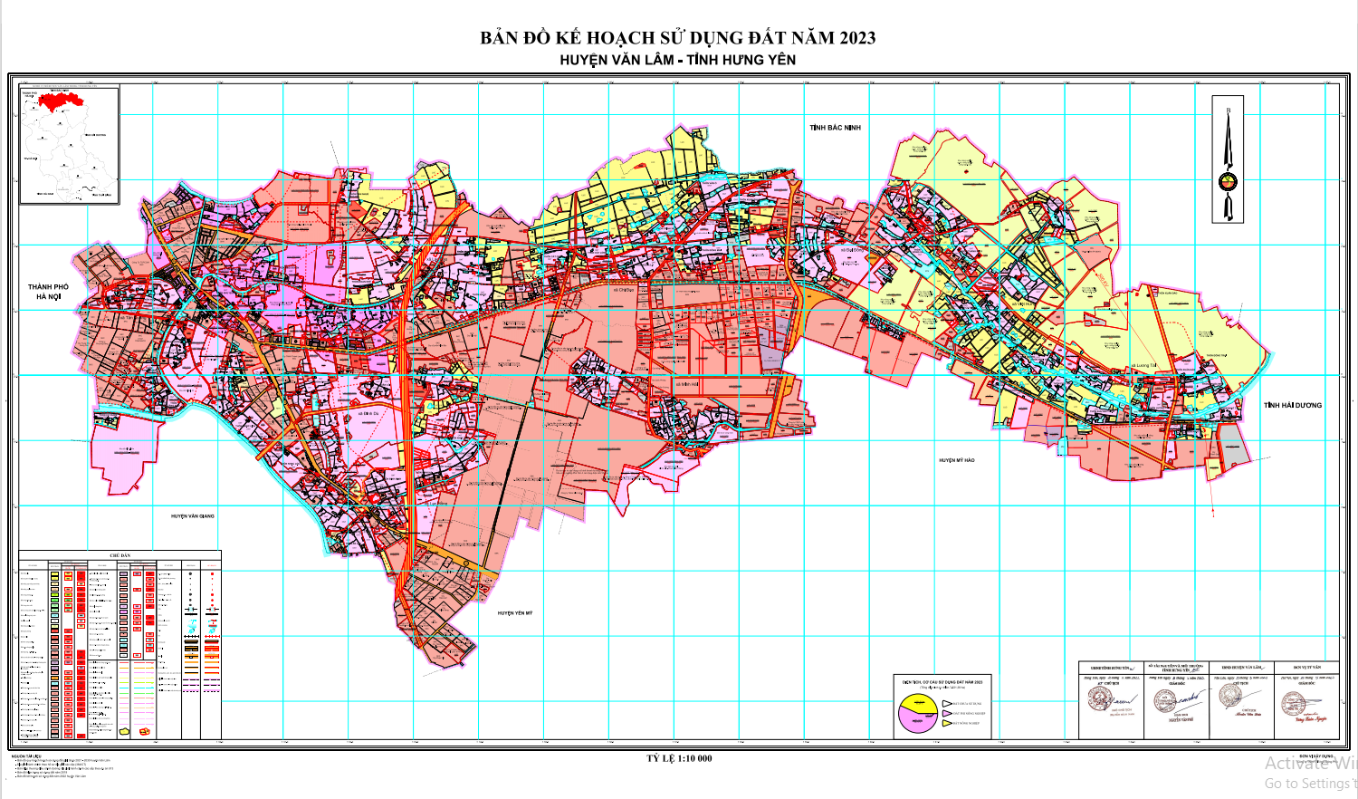 Công bố, công khai Kế hoạch sử dụng đất năm 2023 tại xã Lương Tài, huyện Văn Lâm
