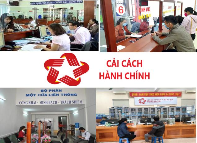 CÔNG TÁC CẢI CÁCH HÀNH CHÍNH XÃ LƯƠNG TÀI