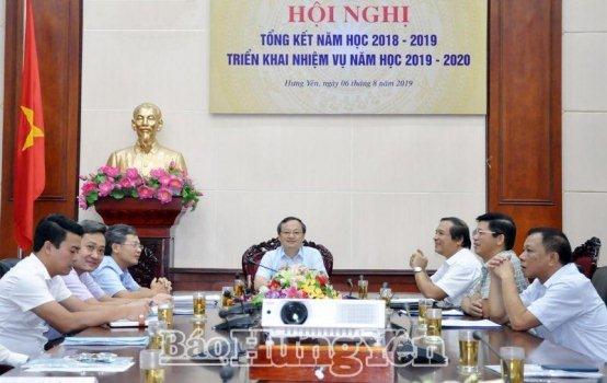 Hưng Yên dự hội nghị toàn quốc triển khai nhiệm vụ năm học mới