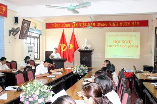 Hội nghị chuyên môn quý III năm 2019