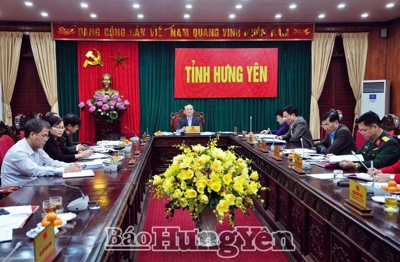 Tiểu ban Văn kiện Đại hội đại biểu Đảng bộ tỉnh lần thứ XIX, nhiệm kỳ 2020 – 2025 thảo luận lần 1